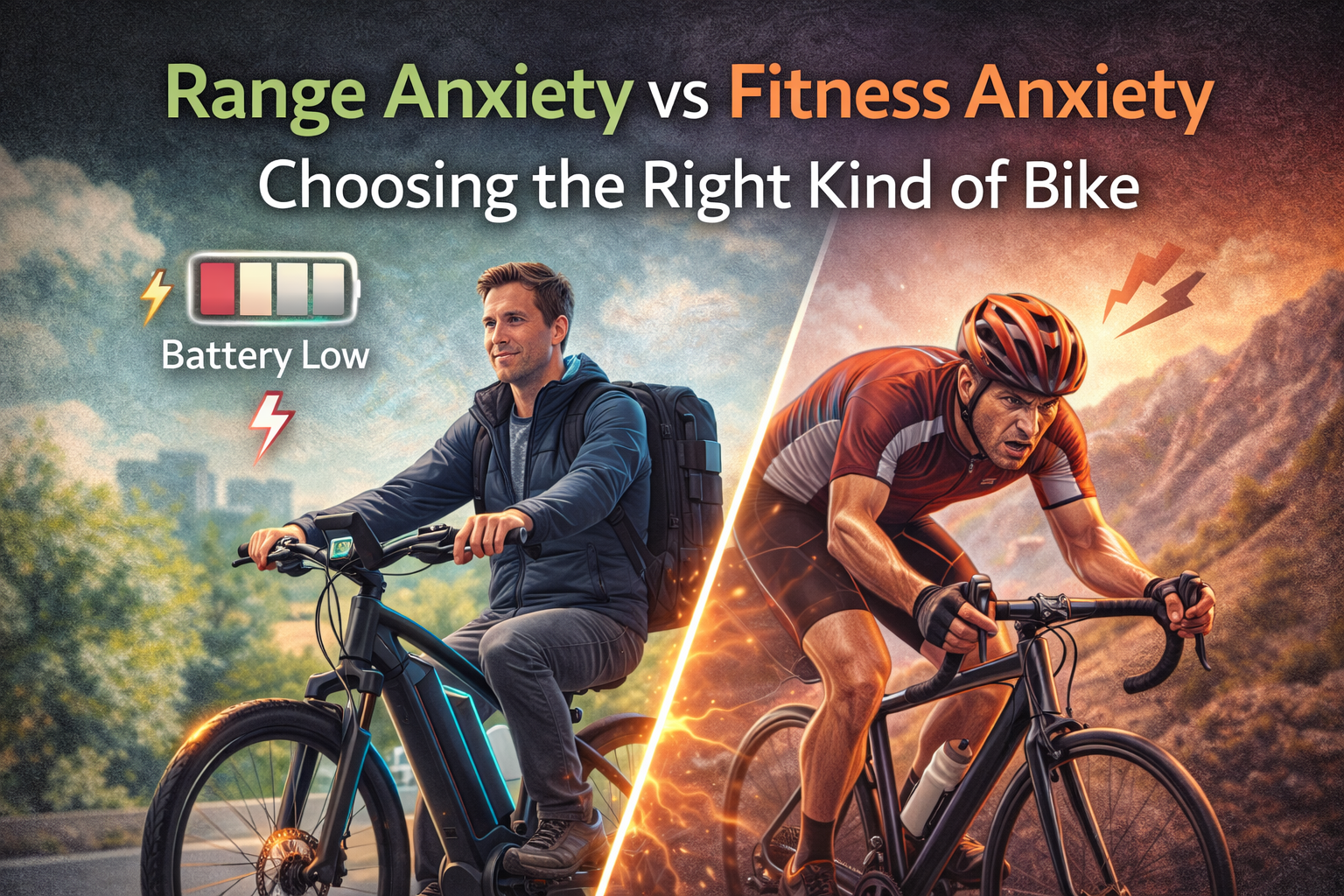 Electric Bike Range Anxiety And Skill Level
