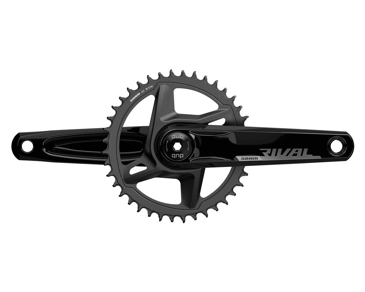 SRAM RIVAL EXPL D1 170mm ブラック クランク 40T SRAM - Rival D1 1x DUB 172.5mm 40t – Grava Adventure Corporation