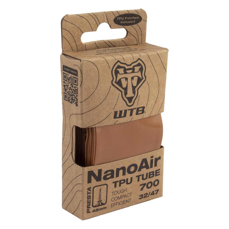 WTB NanoAir TPU Inner Tube – 700 × 32–47 | 48 mm Presta Valve