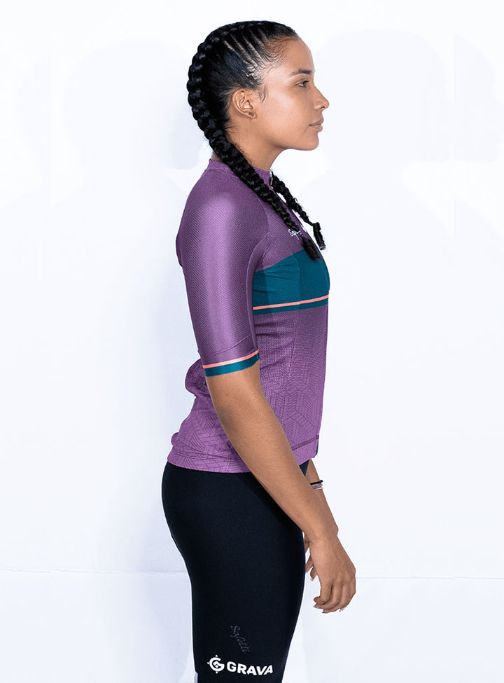 Women's De Ronde Cycling Jersey - Grava Adventure Corporation