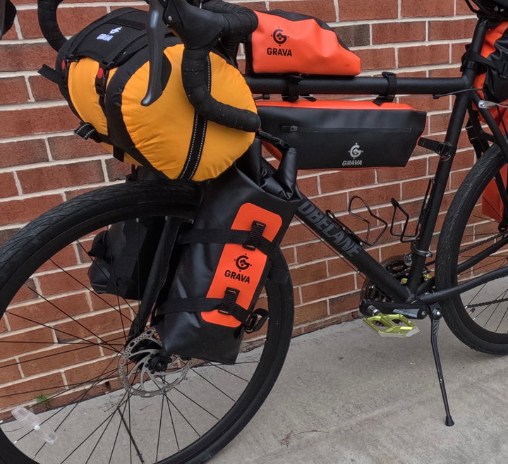 8L Front Fork Bags - Set - Grava Adventure Corporation
