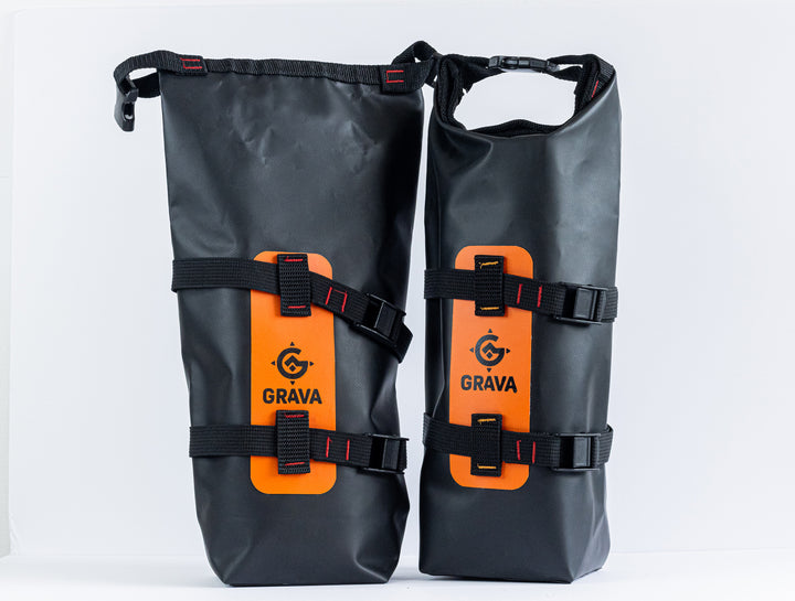 8L Front Fork Bags - Set - Grava Adventure Corporation