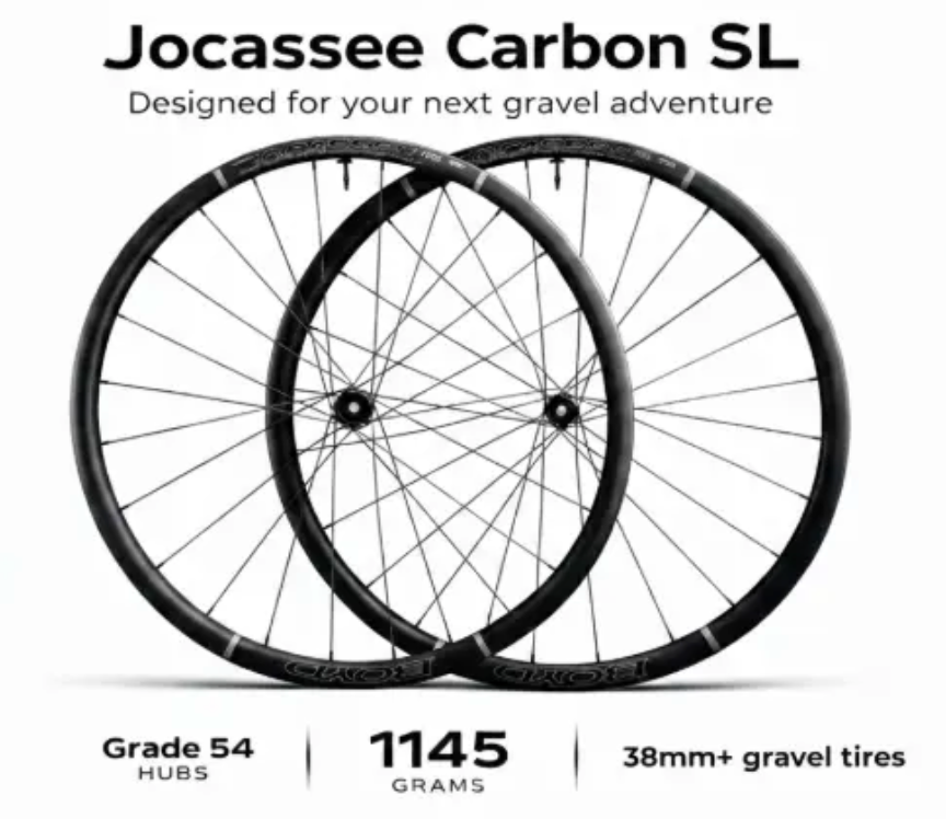 Boyd Jocassee Carbon Gravel SL Wheelset 700c 26mm 1145g – Grava