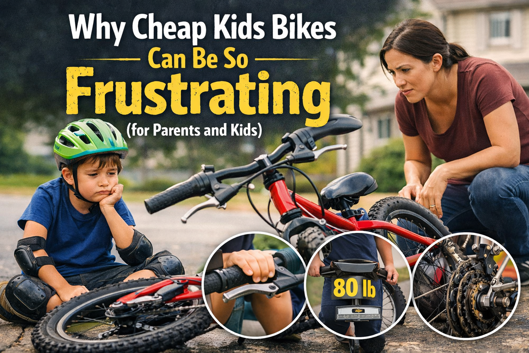 Why Cheap Kids Bikes Can Be So Frustrating (for Parents and Kids)