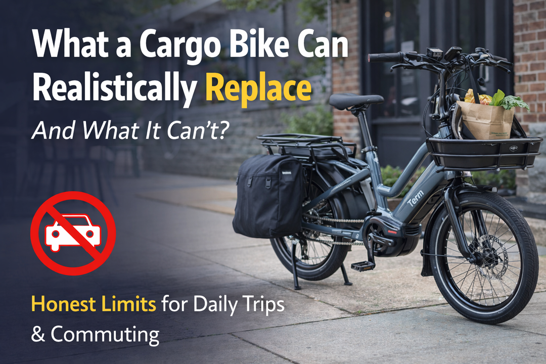 What a Cargo Bike Can Realistically Replace