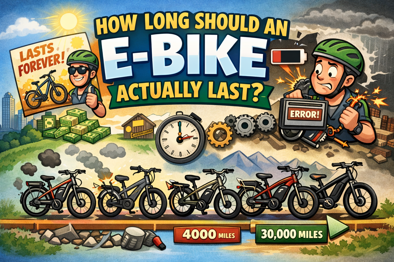 How Long Should an E-Bike Actually Last?