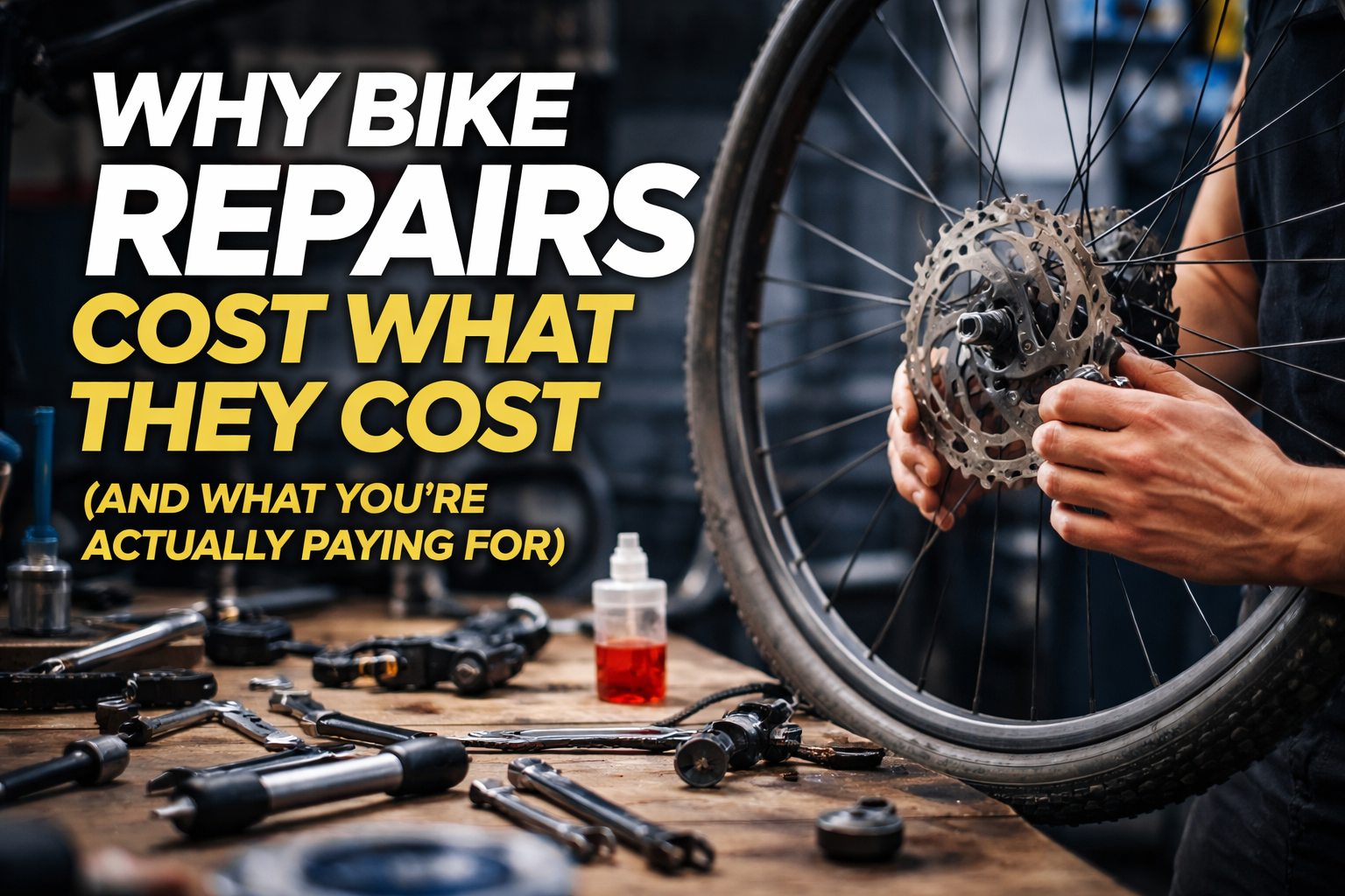 Why Bike Repairs Cost What They Cost (And What You’re Actually Paying For)