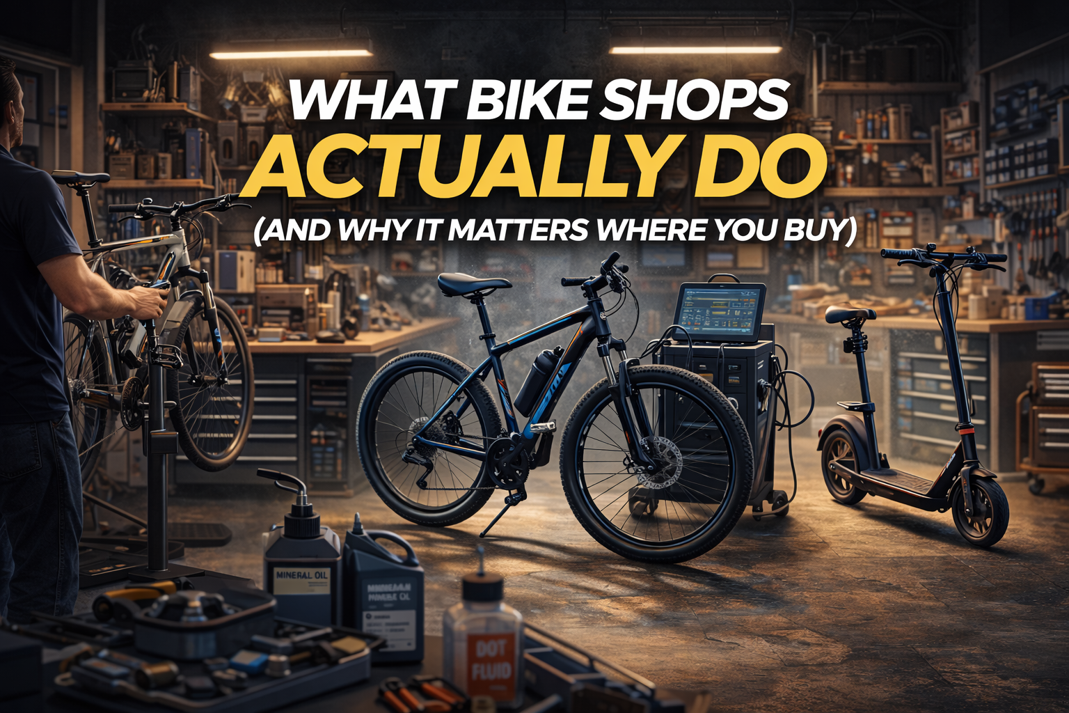 What Bike Shops Actually Do (And Why It Matters Where You Buy)