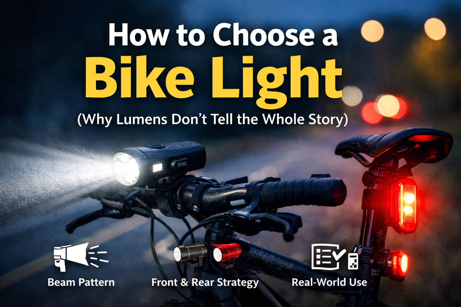 How to Choose a Bike Light (Why Lumens Don’t Tell the Whole Story)