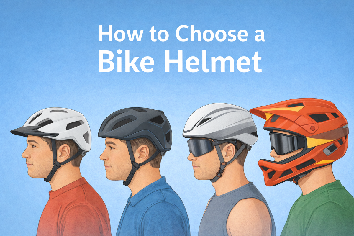 How to Choose a Bike Helmet (Fit, Safety Standards, and What Actually Matters)