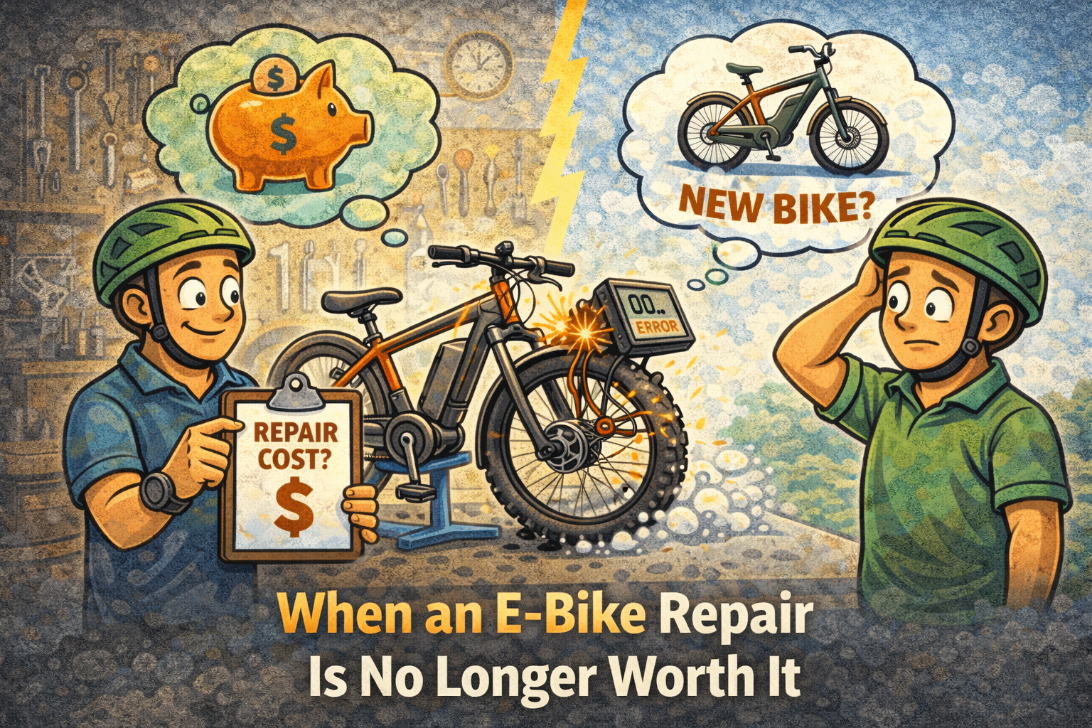 When an E-Bike Repair Is No Longer Worth It