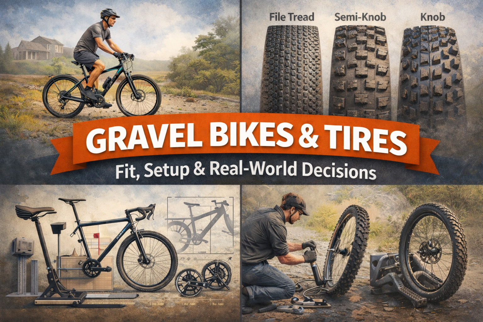 Complete Gravel Bike & Tire Guide (Fit, Width, Tread & Setup Explained ...