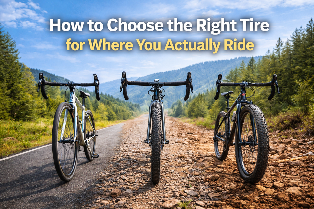 How to Choose the Right Tire for Where You Actually Ride