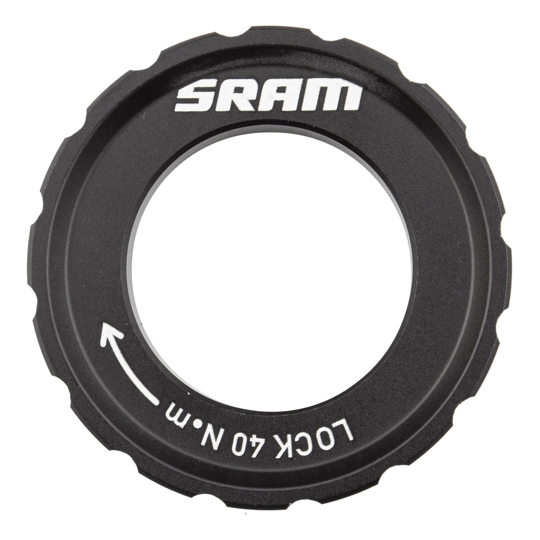 SRAM Centerlock Disc Brake Lockring – External Spline – Black