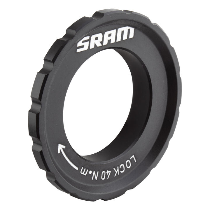 SRAM Centerlock Disc Brake Lockring – External Spline – Black