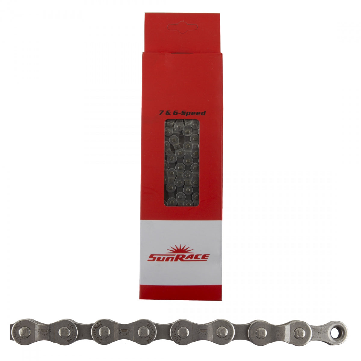 SunRace CN-M54 5/6/7/8-Speed Chain 116L – Grava Adventure Corporation