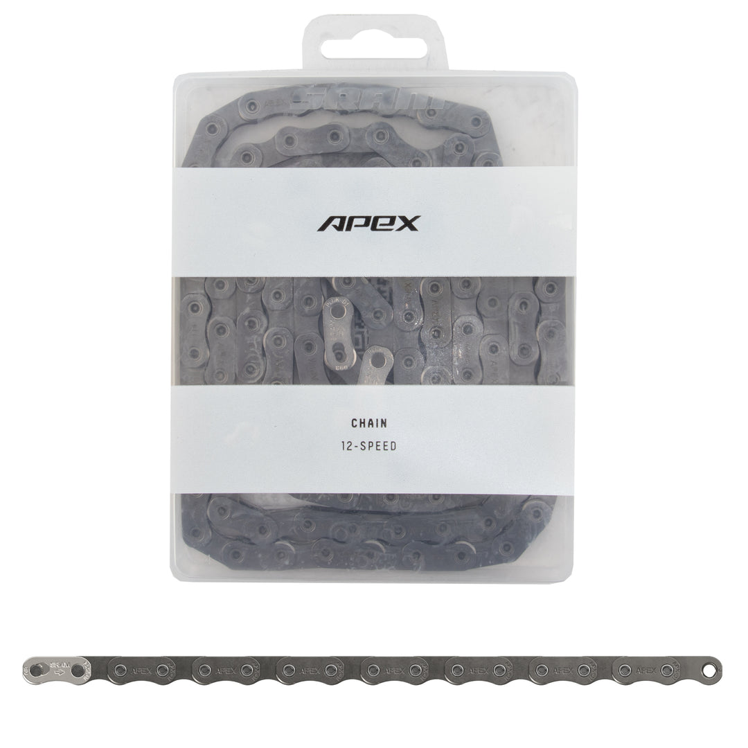 SRAM Apex D1 Flattop Chain – 12-Speed | 120 Links · Flattop PowerLock