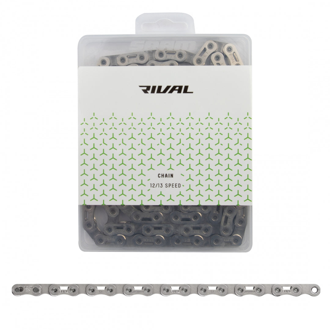 SRAM Rival E1 AXS Flattop Chain | 12/13-Speed | 126 Links | Silver