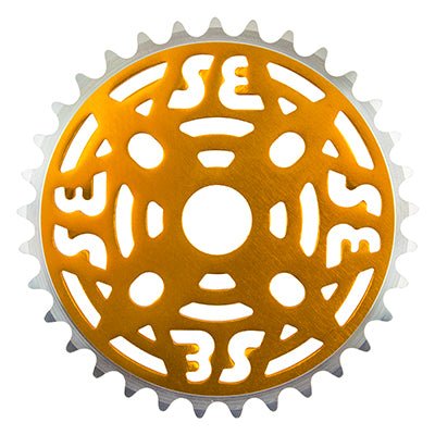 SE Bikes One-Piece Alloy Chainring – 33T – 1/2" x 1/8"
