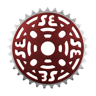 SE Bikes One-Piece Alloy Chainring – 33T – 1/2" x 1/8"