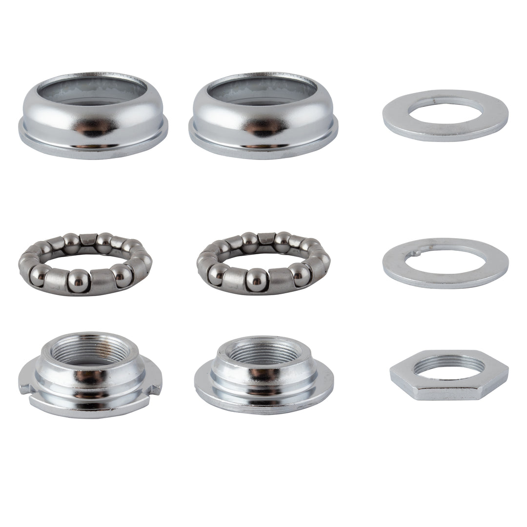 Black Ops One-Piece Crank Sealed Bottom Bracket – 24 TPI – 51mm – Chrome