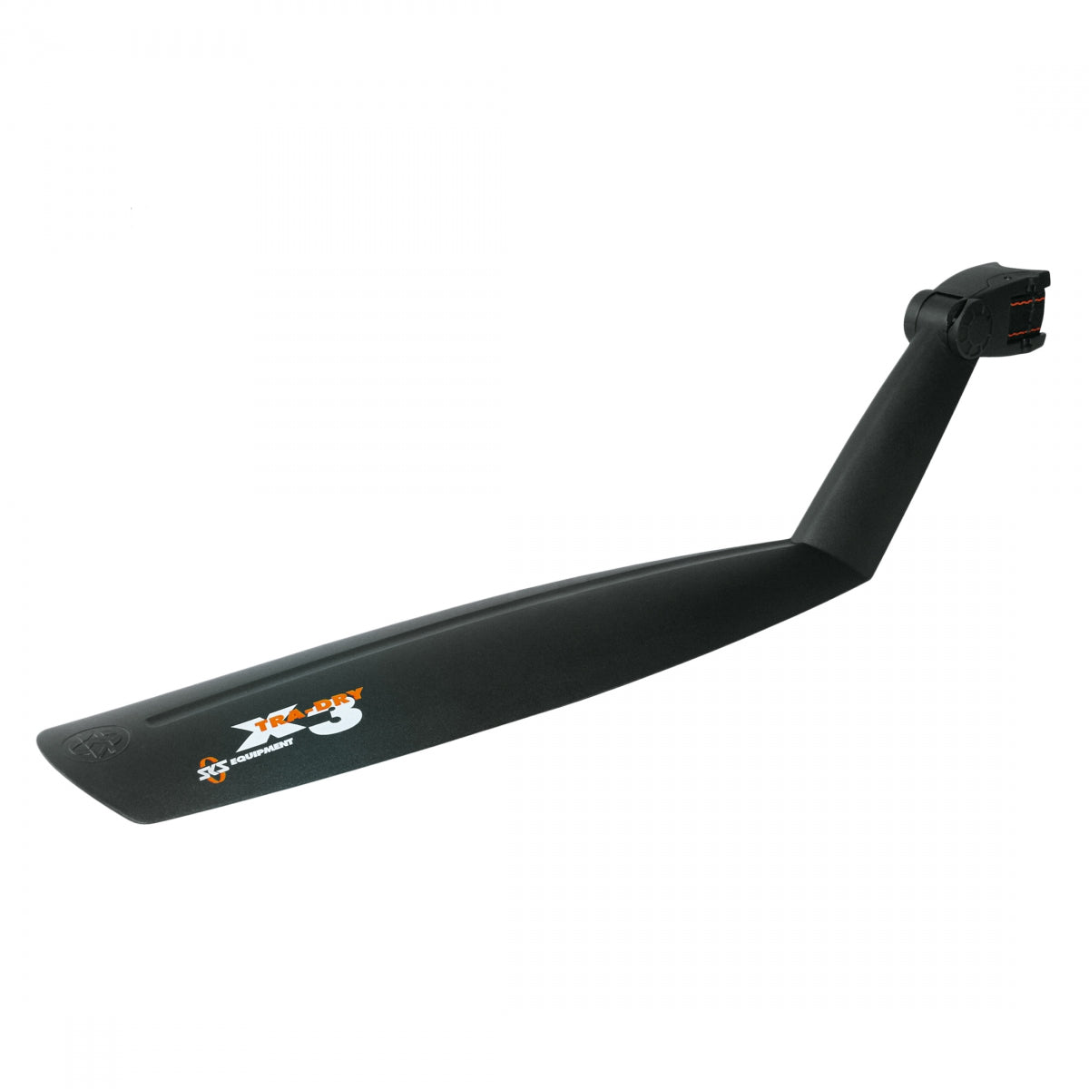 SKS X-Tra-Dry X3 Rear Fender – Black – Grava Adventure Corporation