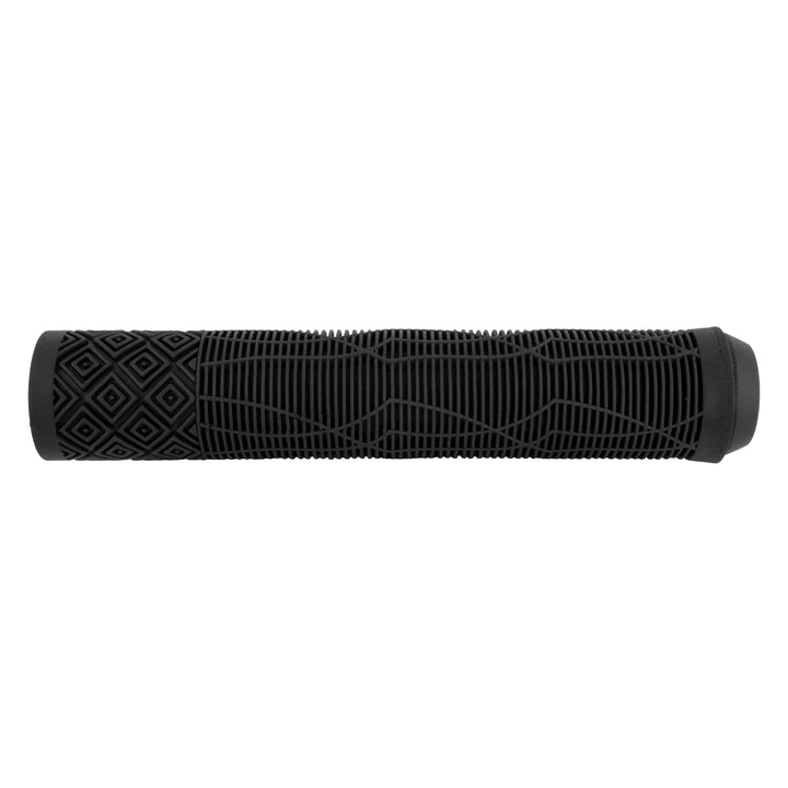 BlackOps Long Johns BMX Grips — 166mm Flangeless, Black
