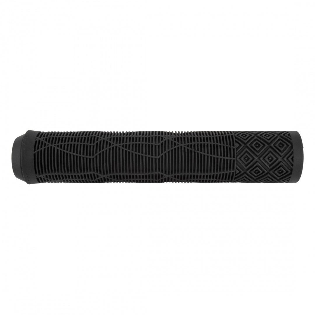 BlackOps Long Johns BMX Grips — 166mm Flangeless, Black