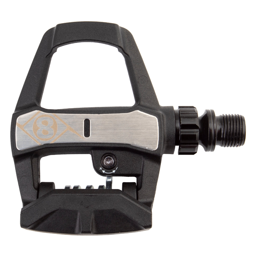 Origin8 Spryte Composite Road Clipless Pedals – Look Keo Compatible – Single Sided – Black