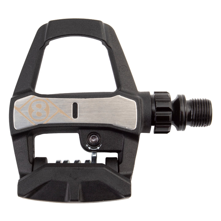 Origin8 Spryte Composite Road Clipless Pedals – Look Keo Compatible – Single Sided – Black