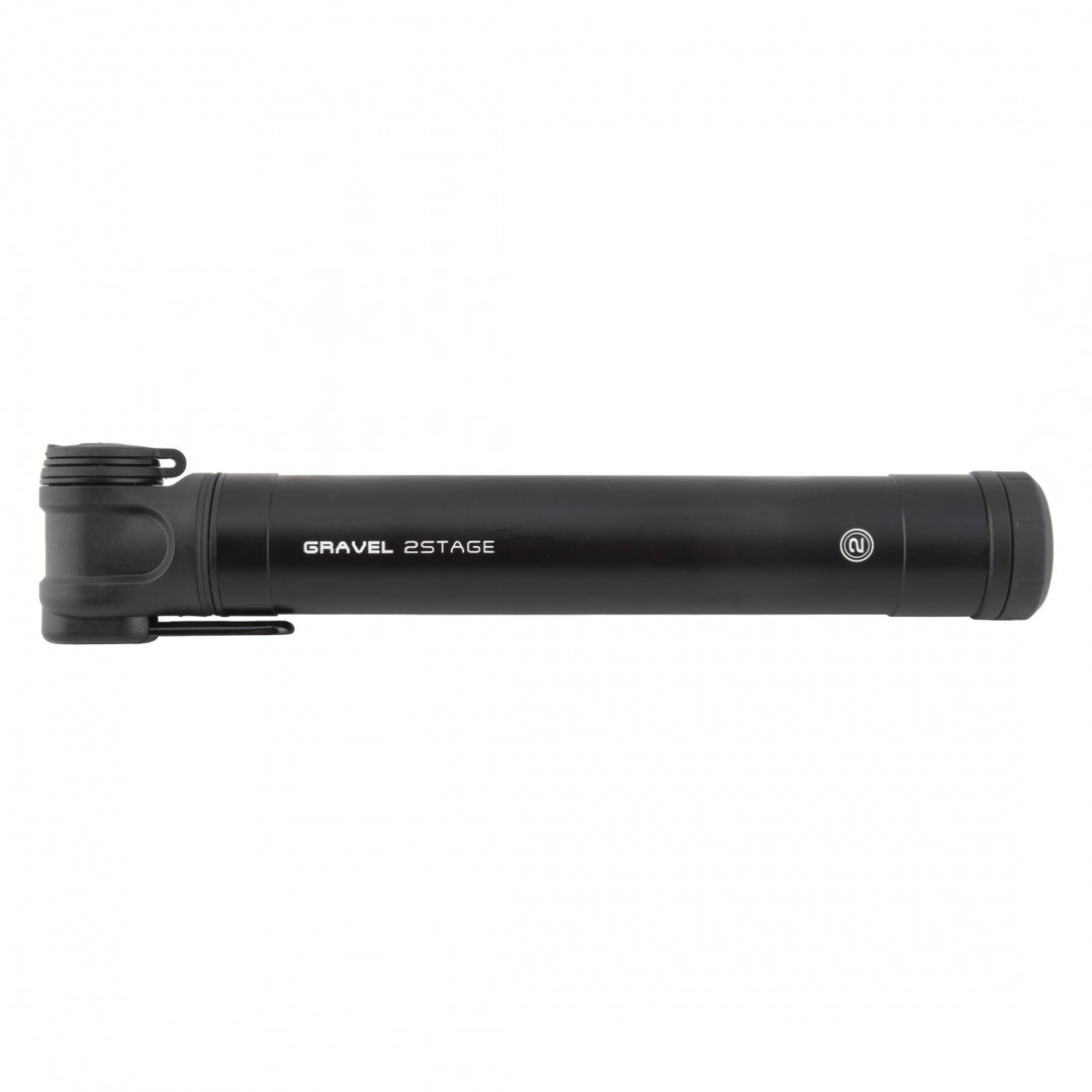 Topeak Gravel 2Stage Mini Pump – Dual Mode High Volume / High Pressure – Presta
