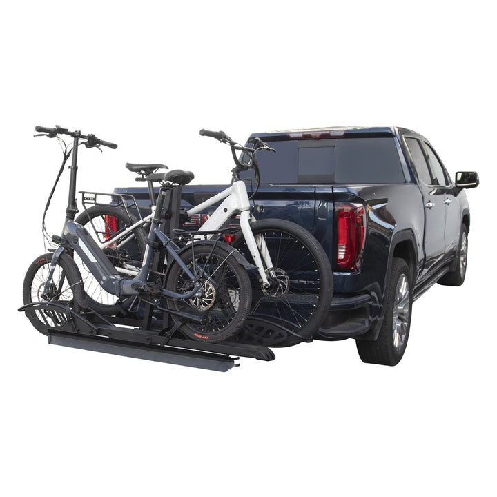 Sunlite HRT-230 Sport Tray Hitch Bike Rack – 2 Bike – Fat & E-Bike Compatible – 2" Receiver