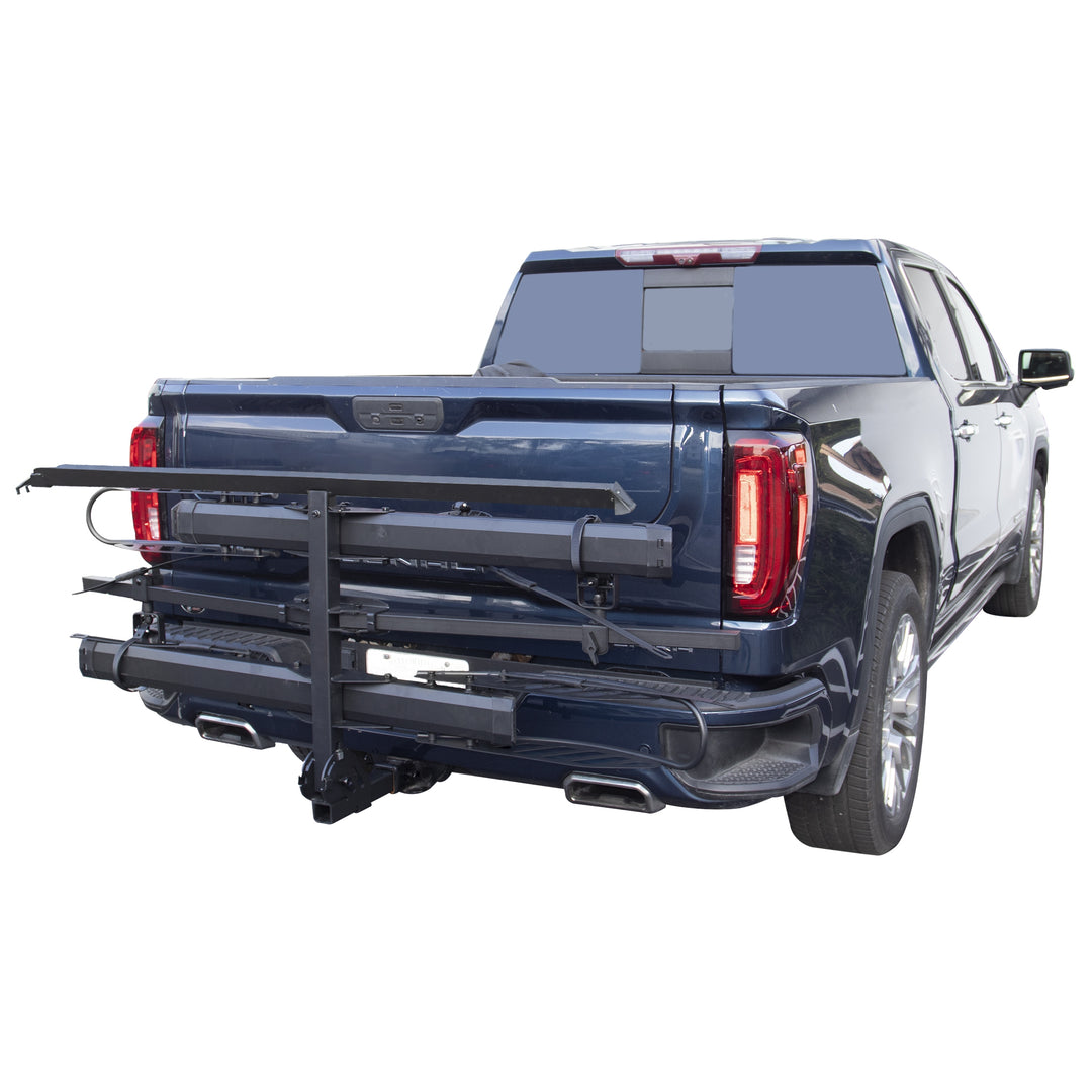 Sunlite HRT-230 Sport Tray Hitch Bike Rack – 2 Bike – Fat & E-Bike Compatible – 2" Receiver