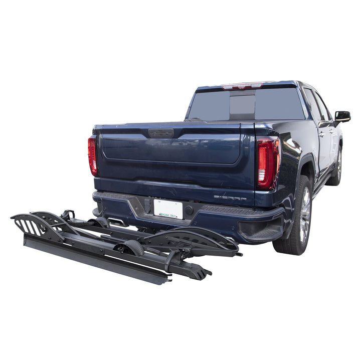 Sunlite HRT-230 Sport Tray Hitch Bike Rack – 2 Bike – Fat & E-Bike Compatible – 2" Receiver