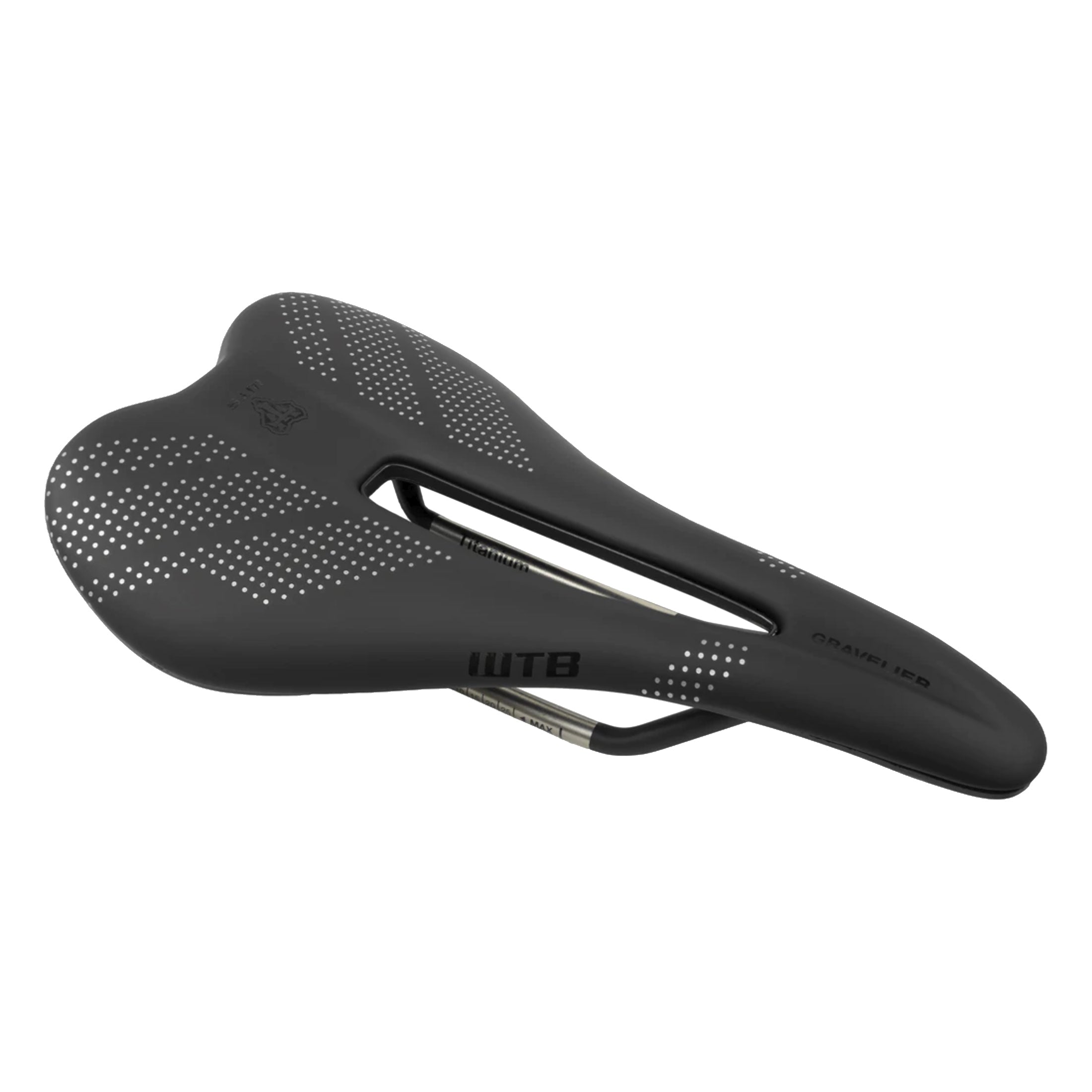 WTB Gravelier Cromoly サドル WTB Gravelier Saddle – Medium | Chromoly Rails | Black – Grava