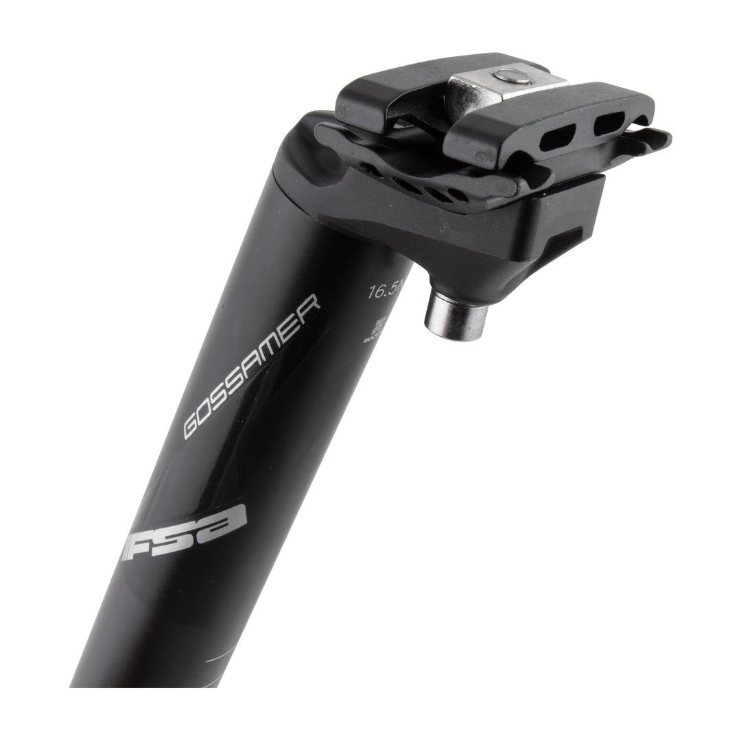 FSA Gossamer Seatpost 31.6mm x 350mm – 20mm Setback – Black