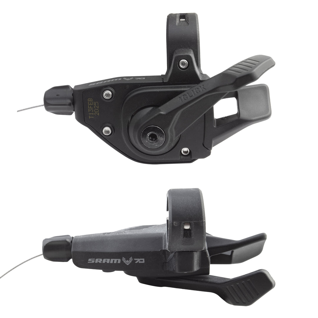 SRAM Eagle 70 T-Type Trigger Shifter — 12-Speed, Right Hand, Integrated Clamp, Black