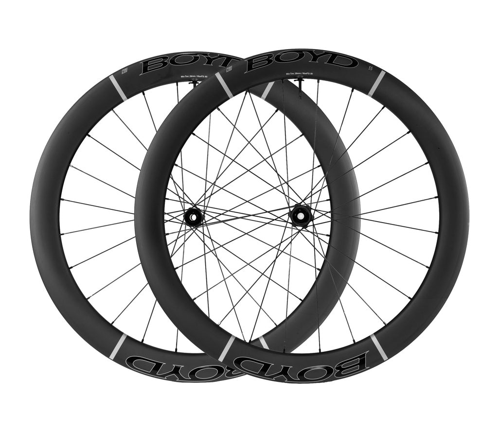Boyd 55 Road Disc SL Carbon Wheelset - XDR Driver - 700c