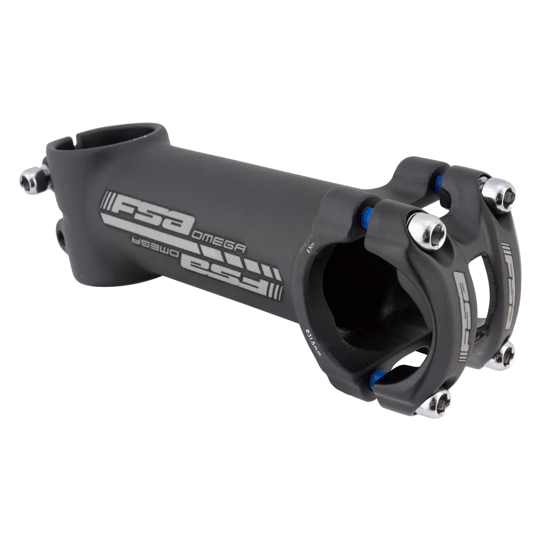 FSA Omega Stem – 110 mm, 31.8 mm Bar Clamp, ±6°, 1 1/8