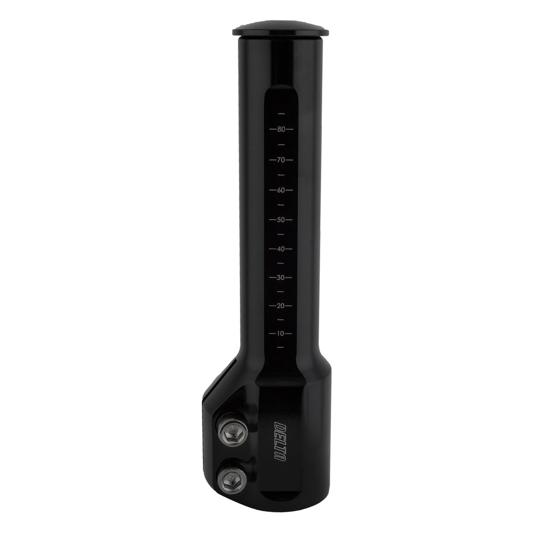 Delta Alloy Stem Riser Pro – 1-1/8" Threadless – 4" Rise – Black