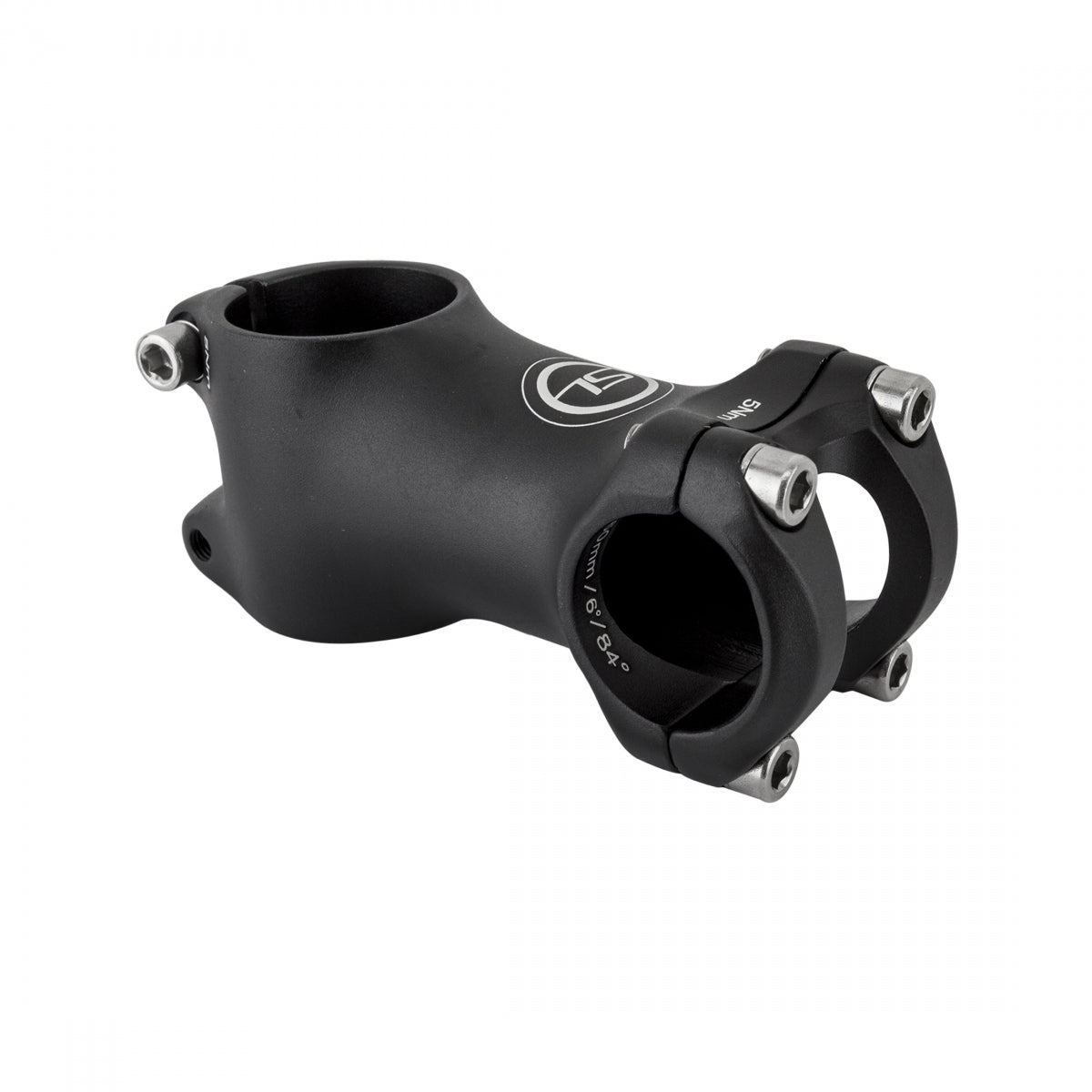 Sunlite Threadless Alloy Road Stem – 60 mm, 26.0 mm Bar Clamp, ±6