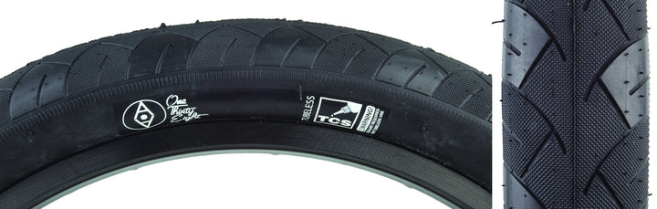 Alienation TCS 138 BMX Tire - 20 x 2.30, Tubeless Ready, Folding Bead, Black