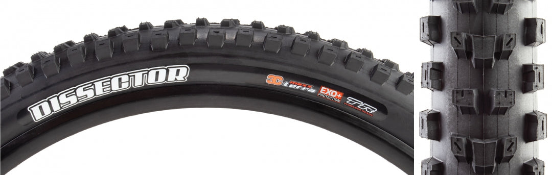 Maxxis Dissector Tire – 29 × 2.6 | 3C MaxxTerra · EXO+ · Tubeless Ready · Wide Trail