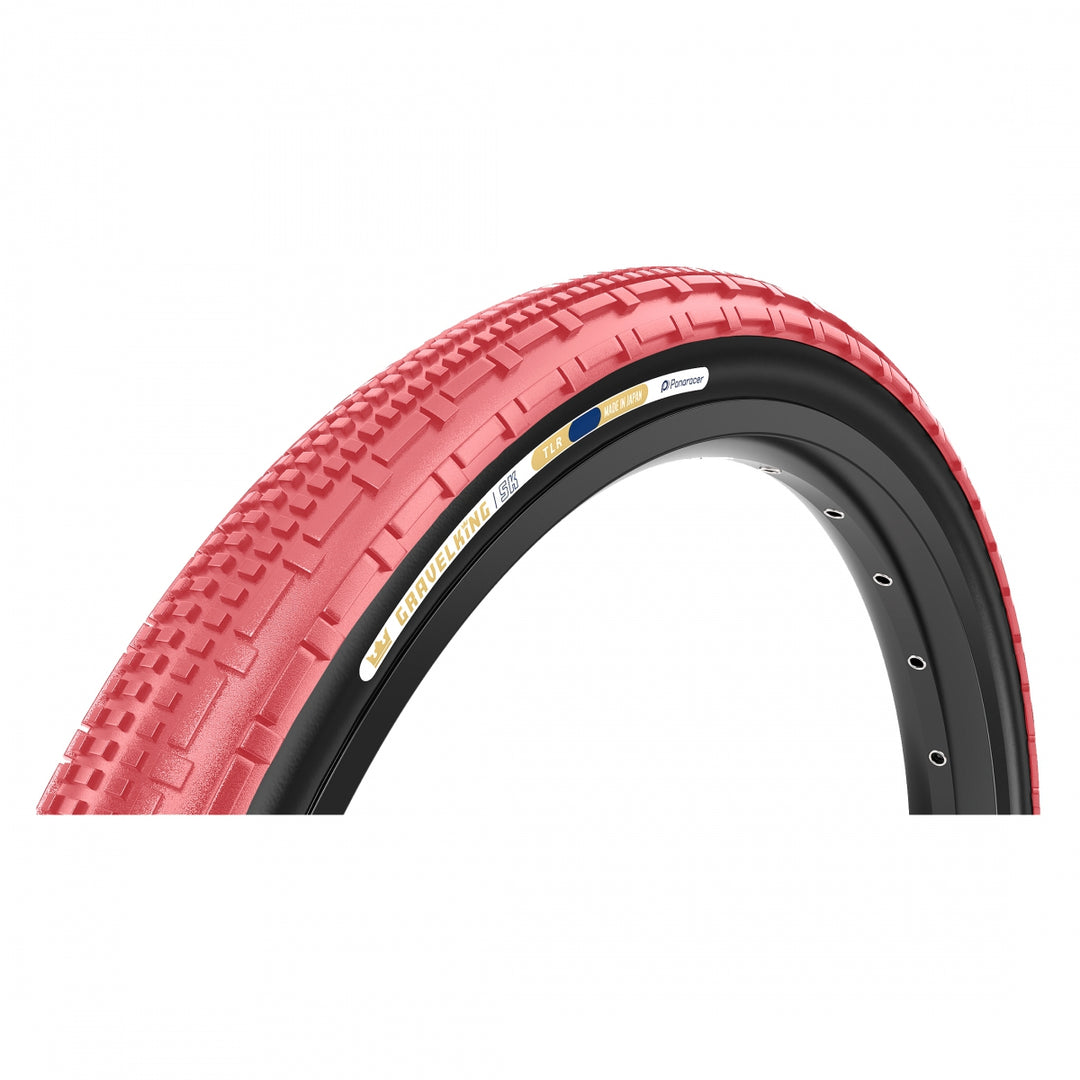 Panaracer GravelKing SK Tire – 700x45, Tubeless Ready, Folding Bead, Sakura