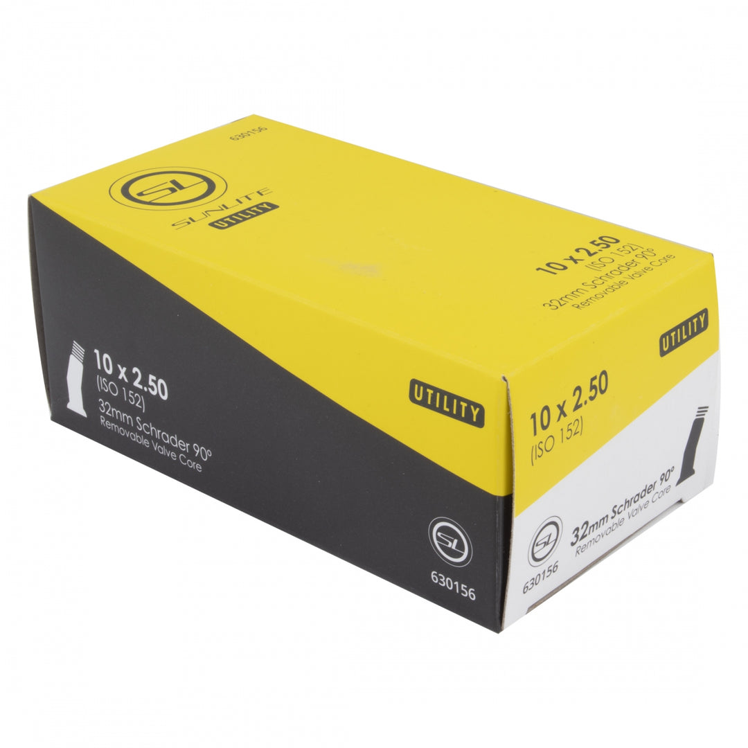 Sunlite Utili-T Scooter Inner Tube | 10 x 2.5 | 90° Angled Schrader Valve