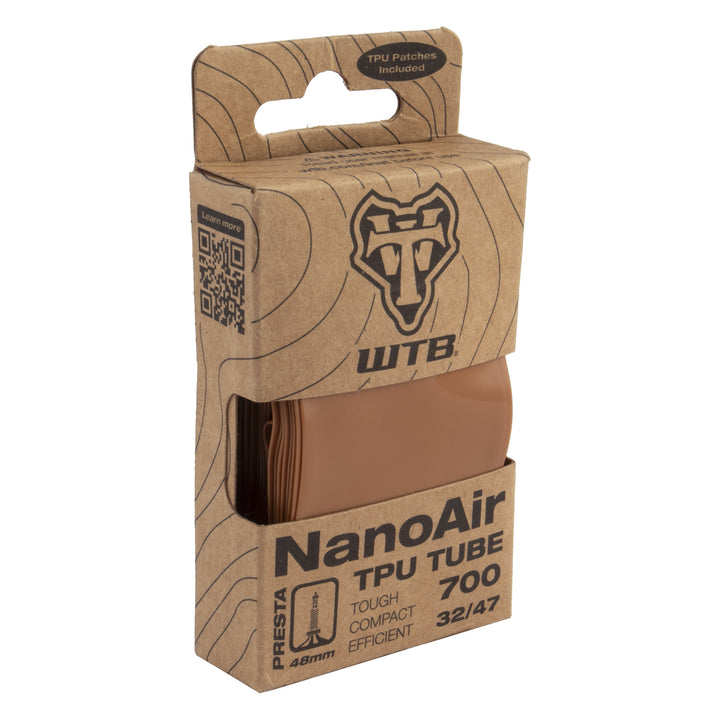 WTB NanoAir TPU Inner Tube – 700 × 32–47 | 48 mm Presta Valve