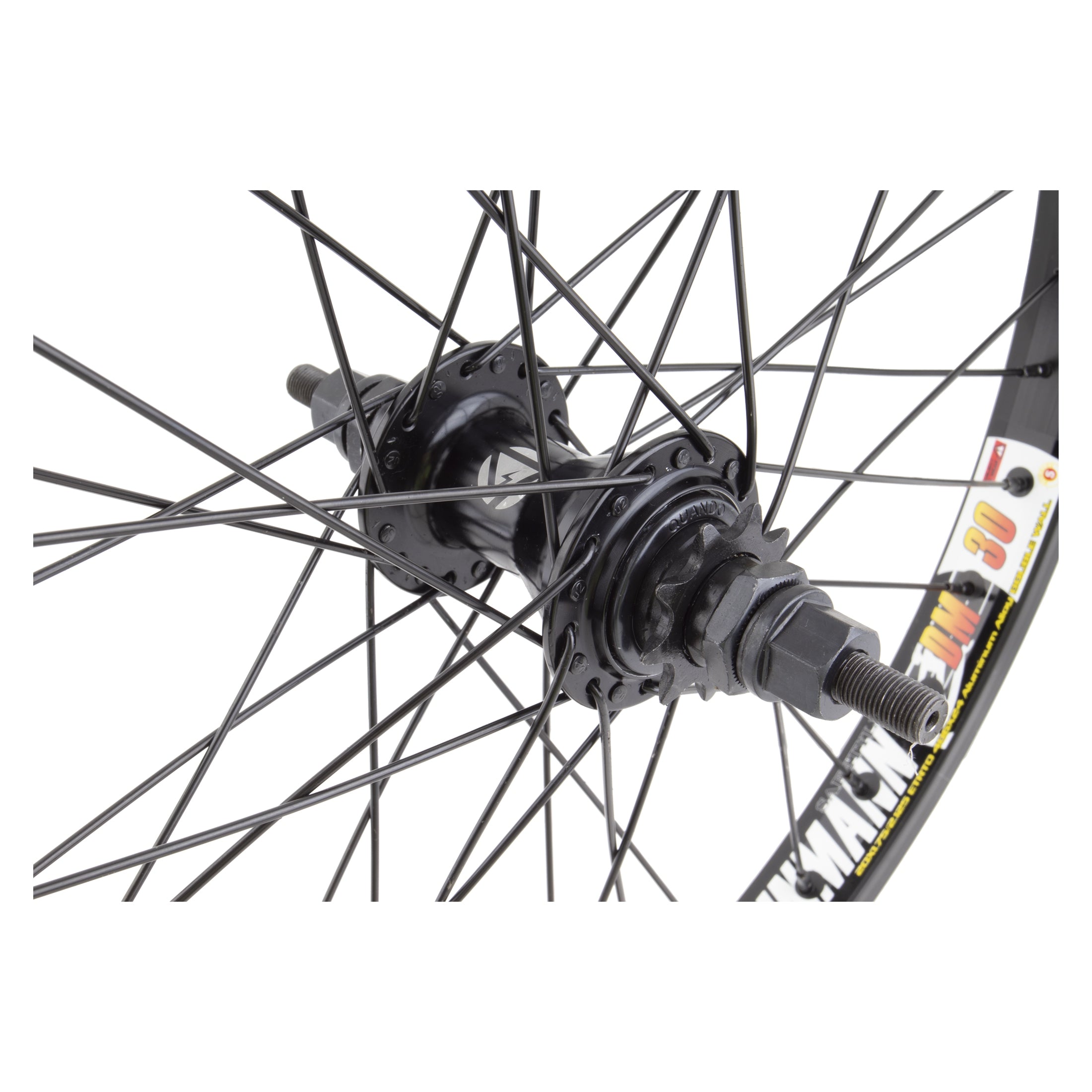 Wheel Master 20″ Alloy BMX Rear Wheel – Double Wall, 9T Driver