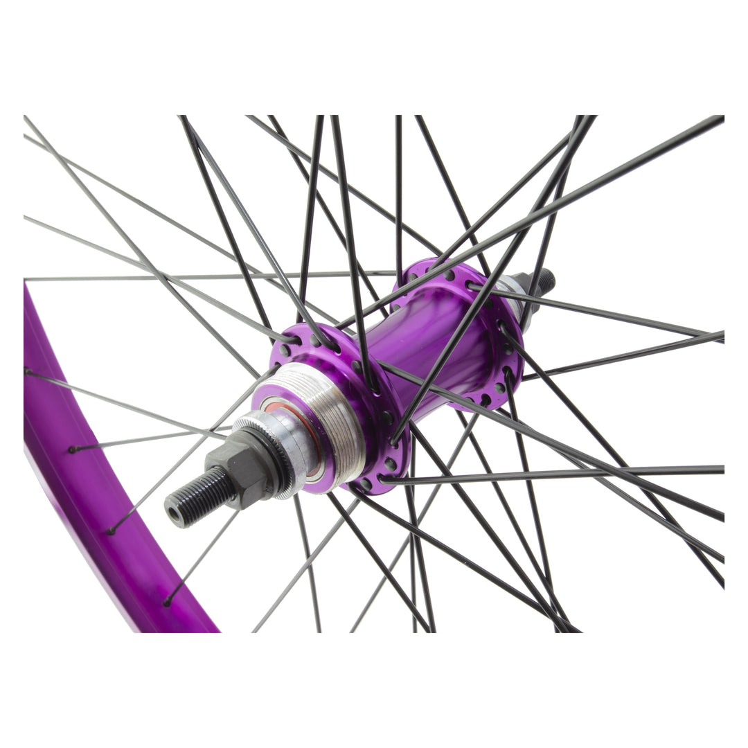 Se Bike Rims SE Bikes 29in Big Flyer Wheel Set – J32S Rims – 32mm ID – Purple – Rim ...