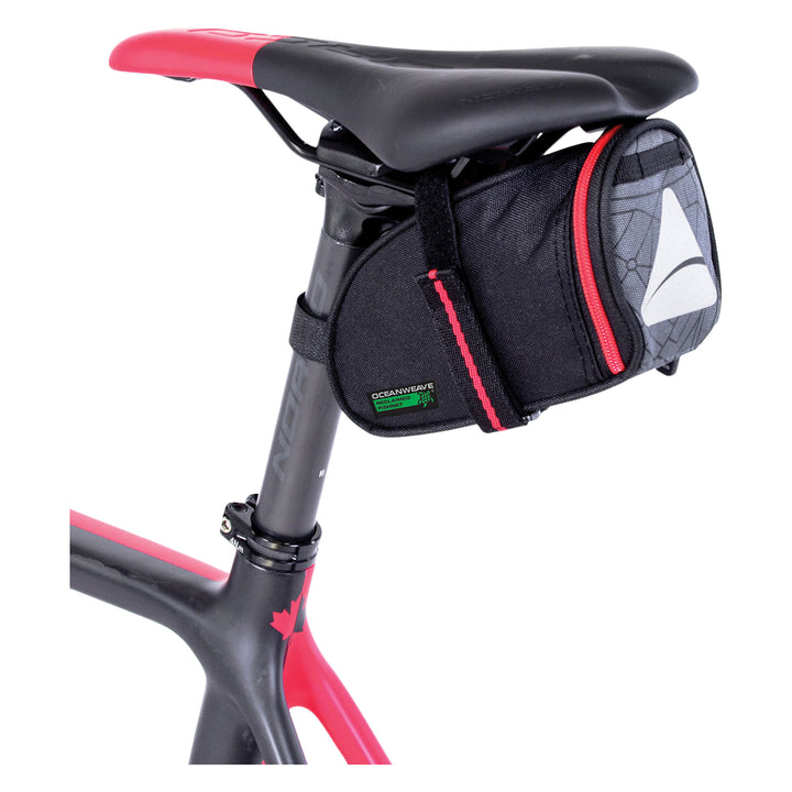 Axiom Seymour Oceanweave Wedge Saddle Bag 0.8 – Grey/Black