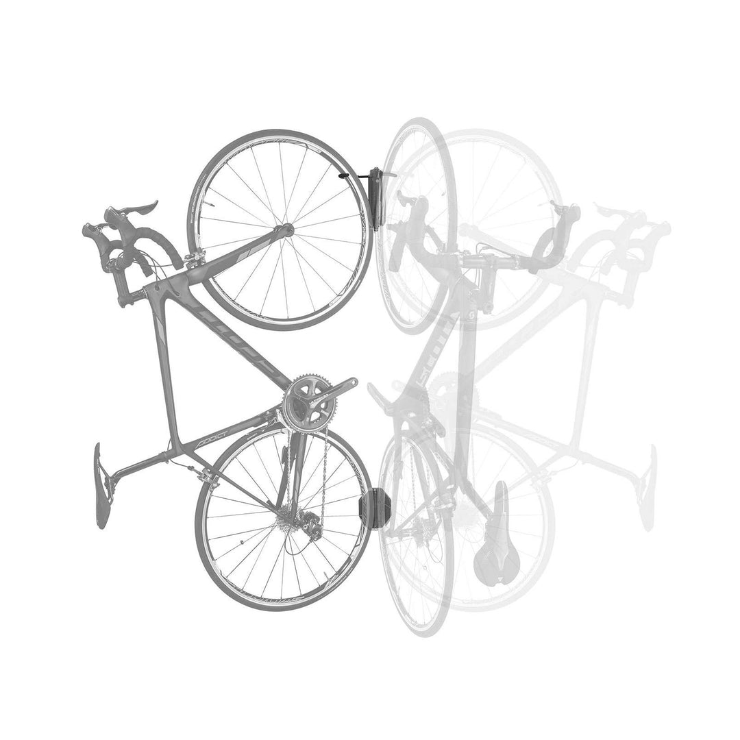 Topeak Swing-Up EX Bike Wall Storage Holder Black
